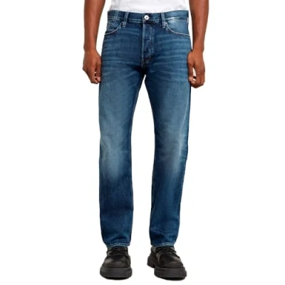 Image of G STAR Dakota Regular Straight leg jeans, Men&#039;s, Size: 36x36, Worn in waterspouts