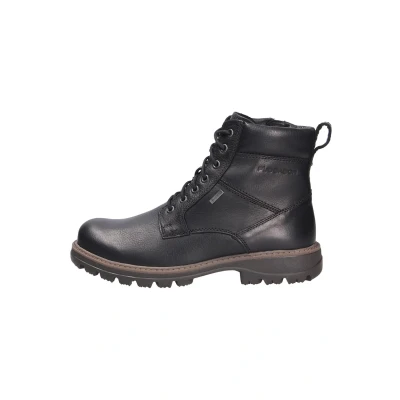 Image of Pius Gabor Laceup ankle boots, Men&#039;s, Size: 9.5, Black Leather