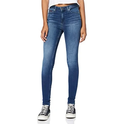 Image of Tommy Jeans NORA Skinny Fit, Women&#039;s, Size: 27x28, Denim