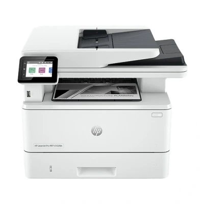 Image of HP Laserjet Pro MFP 4102fdn Laser Printer Black and White for Small Medium Business Print, Copy, Scan, Fax, ADF 2 Sided Printing Ethernet Instant Ink Toner Available