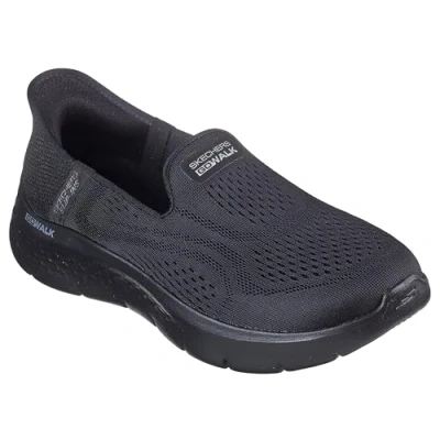 Image of Skechers Women&#039;s Go Walk Flex Yael Sneaker, Black, 7 UK