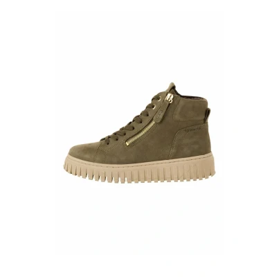 Image of Tamaris Women&#039;s 1 25206 43 722 Ankle Boot, Olive, 5 UK