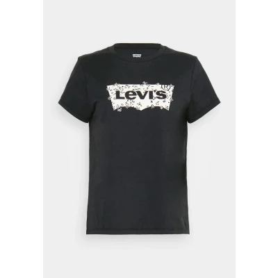 Image of Levi&#039;s THE Perfect TEE Basic Tshirt, Women&#039;s, Size: XS, Caviar