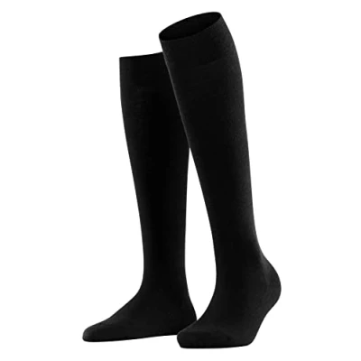 Image of Falke Softmerino Kneehigh warm Knee high socks, Women&#039;s, Size: 2.5/3.5, Black