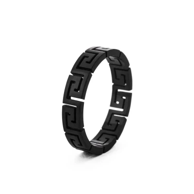 Image of Akitsune Argius Ring, Size: 59, Matte black