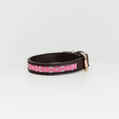 Image of Kentucky Dog Collar Handmade pearls
