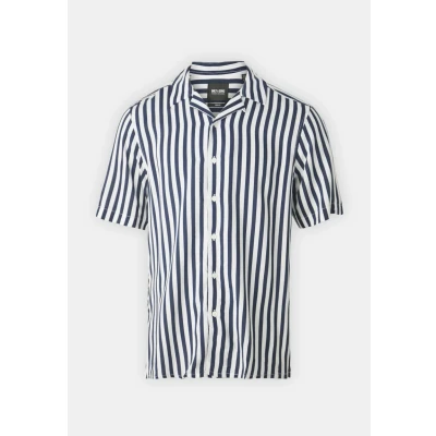 Image of Only &amp; Sons Onswayne LIFE SS NOOS Shirt, Men&#039;s, Size: Small, Dress blues
