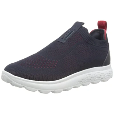Image of Geox Men&#039;s U Spherica a Sneakers, Navy, 6 UK
