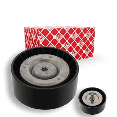Image of Deflection/Guide Pulley, v ribbed belt FEBI BILSTEIN 38620
