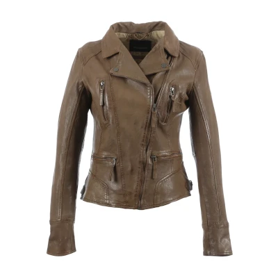 Image of Oakwood Women&#039;s Jacket, Brown (Cognac), S