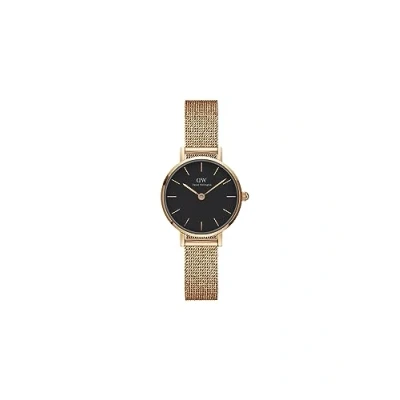Image of Daniel Wellington Petite Pressed Watch Rose goldcoloured, Size: 24, gold coloured