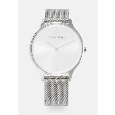 Image of Calvin Klein Ladies Watch silvercoloured, Women&#039;s, Size: One Size, Silver coloured