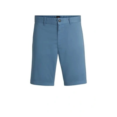 Image of BOSS Shorts, Men&#039;s, Size: 48S, Open blue two