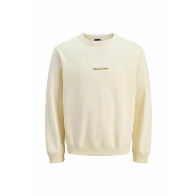 Image of Jack &amp; Jones Junior Jornorrebro EMB CREW NOOS JNR Sweatshirt for kids, Size: 8y, Antique white