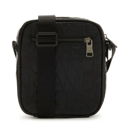 Image of Armani Exchange Messanger Across body bag, Size: One Size, Black