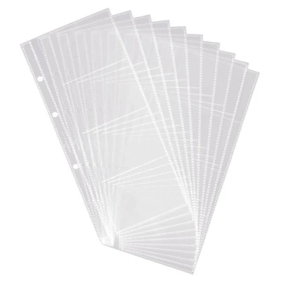 Image of Durable Business Card Pockets, 247x112mm Extension Set for 2385 Pack of 10