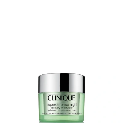 Image of Clinique Superdefense Night Recovery Moisturizer 50ml (Skin Types 1/2)