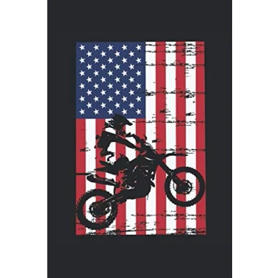 Image of Motocross Notizbuch: Notizbuch A5 Punktraster zum planen, organisieren und notieren