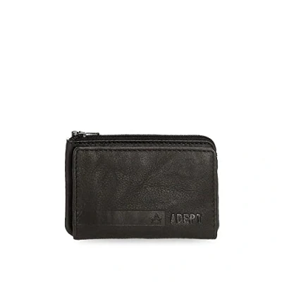 Image of Adept Alan Wallet with Card Holder, Black/White, Holder