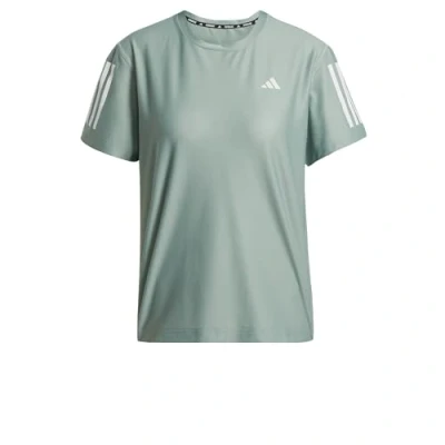 Image of adidas Performance OTR B TEE Sports Tshirt, Women&#039;s, Size: Large, Silver green