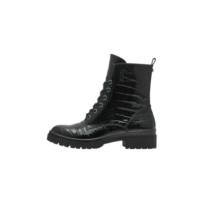 Image of Tamaris Platform boots, Women&#039;s, Size: 4, Black croco High quality imitation leather