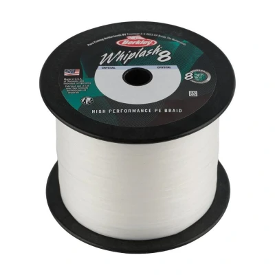 Image of Berkley Whiplash 8 Braided line Crystal 2000m 0.06mm (10.7kg) fishing