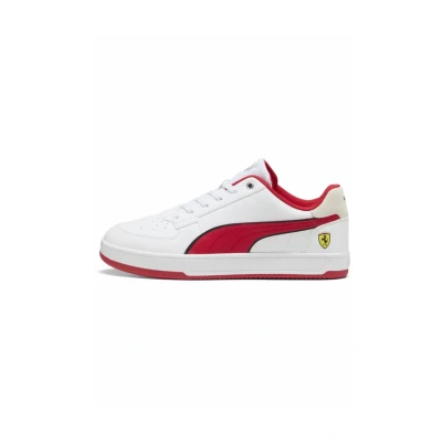 Image of Puma Scuderia Ferrari Trainers, Size: 9, White/rosso corsa shoes