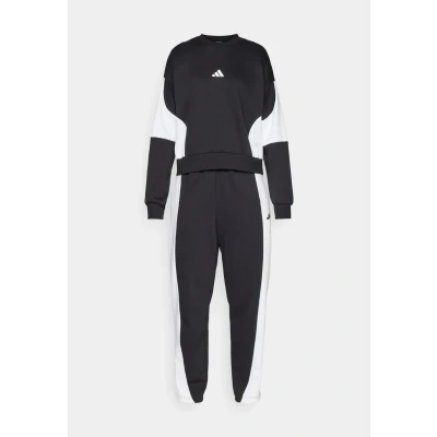Image of adidas Sportswear Laziday SET Tracksuit, Women&#039;s, Size: Large, Black