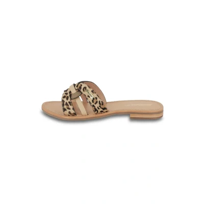 Image of Les Tropeziennes Hamsukopo Leather Sandals, Leopard Multi, 37 EU