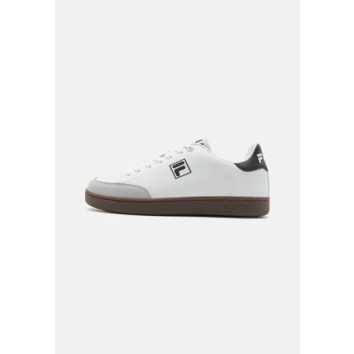 Image of Fila Courtbay Trainers, Women&#039;s, Size: 7, White/black Pu