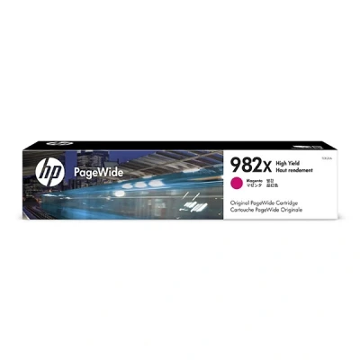 Image of HP T0B28A 982X High Yield Original PageWide Cartridge, Magenta, Single Pack