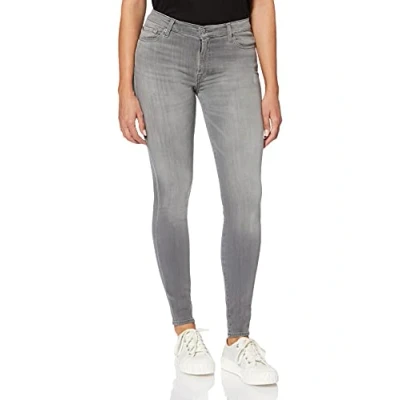 Image of 7 for all mankind Illusion LUXE Bliss Jeans Skinny Fit, Women&#039;s, Size: 27, Grey