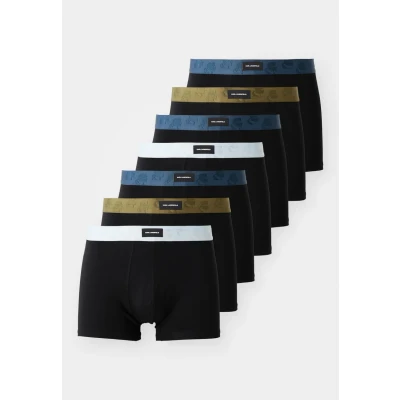 Image of KARL Lagerfeld Kameo LOGO Trunk 7 PACK Pants, Men&#039;s, Size: Small, Midnight/clear sky/olive