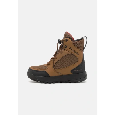 Image of Columbia Unisex Kid&#039;s Portlander Omni Heat Snow Boot, Light Brown Spice, 6 UK