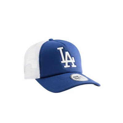 Image of New Era Trucker Losdod Lrywhi Cap, Size: One Size, Light royal /white