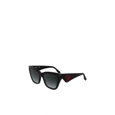 Image of KARL Lagerfeld Sunglasses, Women&#039;s, Size: 53, Black
