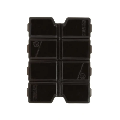Image of Preston Accessory Box 8 Compartments Shallow Tacklebox