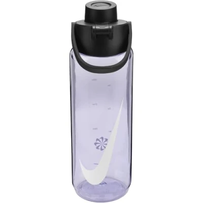 Image of Nike Performance Renew Recharge CHUG Bottle 24 OZ / 709ML Unisex Drink bottle, Size: One Size, Light thistle/black/white