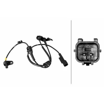 Image of Sensor, wheel speed HELLA 6PU 358 219 271