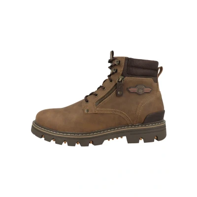 Image of Dockers by Gerli Men&#039;s Combat Boots, Ankle Cognac 470, 7 UK