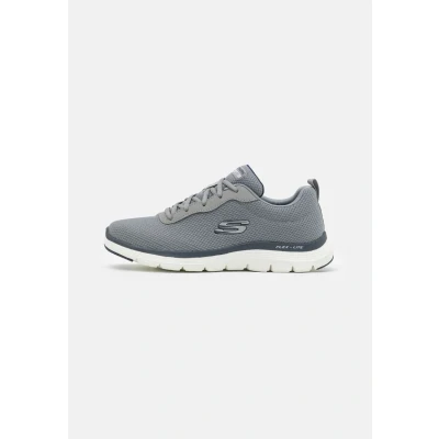 Image of Skechers Sport FLEX Advantage Trainers, Men&#039;s, Size: 6, Grey/navy Textile