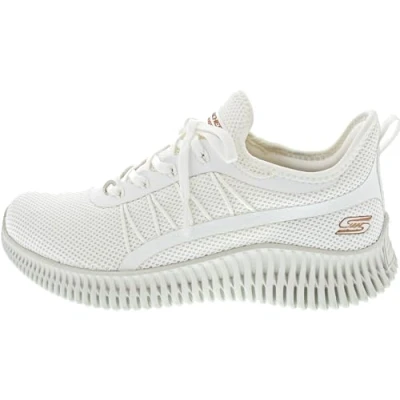 Image of Skechers Sport BOBS GEO Trainers, Women&#039;s, Size: 2, Blanco Textile/synthetics