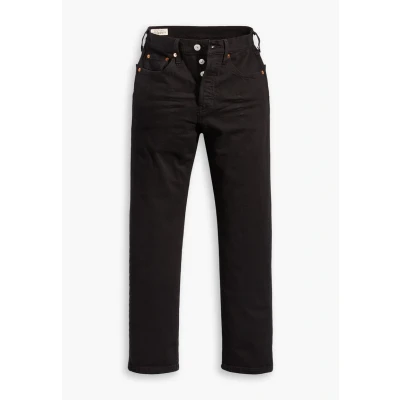 Image of Levi&#039;s Women&#039;s 501 Crop Montgomery Baked, Black Sprout, 32W / 26L