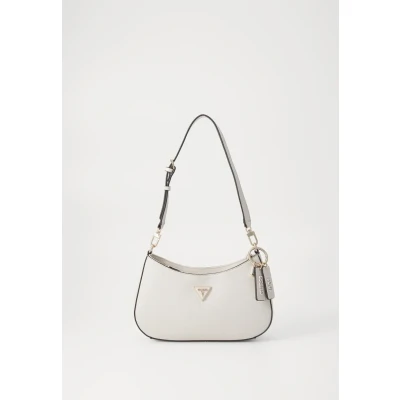 Image of Guess Noelle TOP ZIP Shoulder BAG Handbag, Women&#039;s, Size: One Size, Bone