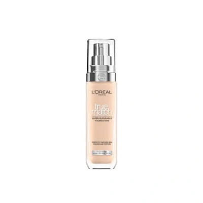 Image of L&#039;Oréal Paris True Match Liquid Foundation with SPF and Hyaluronic Acid 30ml (Various Shades) Rose Vanilla