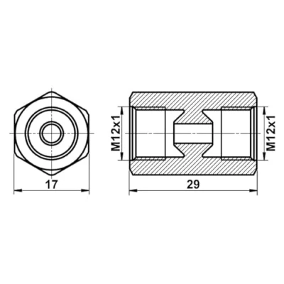 Image of Adapter, brake lines ATE 03.3511 1000.1