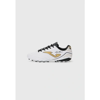 Image of Joma Aguila 25 Artificial Grass AG Football Boots Code AGUW2502AG White Men&#039;s, Gold, 40 EU