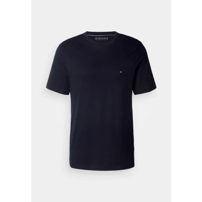 Image of Tommy Hilfiger Essential Solid TEE Basic Tshirt, Men&#039;s, Size: XS, Desert sky