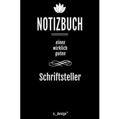 Image of Notizbuch für Schriftsteller: Originelle Geschenk Idee [120 Seiten liniertes blanko Papier]