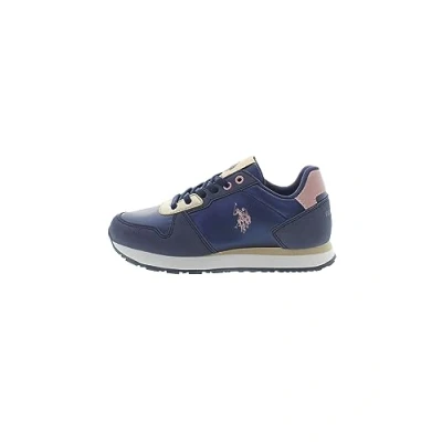 Image of U.S. POLO ASSN. NOBIK011K/CNH2 Nylon Sneakers for Children, dark blue, 35 EU